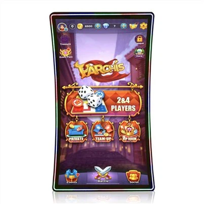 Фабричен OEM 43-инчов 4K сензорен монитор с извита повърхност LED лента за казино слот машина